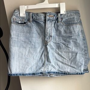 GAP Blue Mini Pencil Skirt Casual